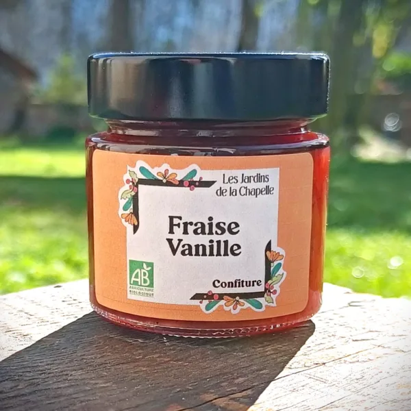 Fraise vanille confiture